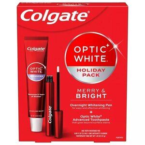 NWT - Colgate Optic White Essentials Whitening Kit